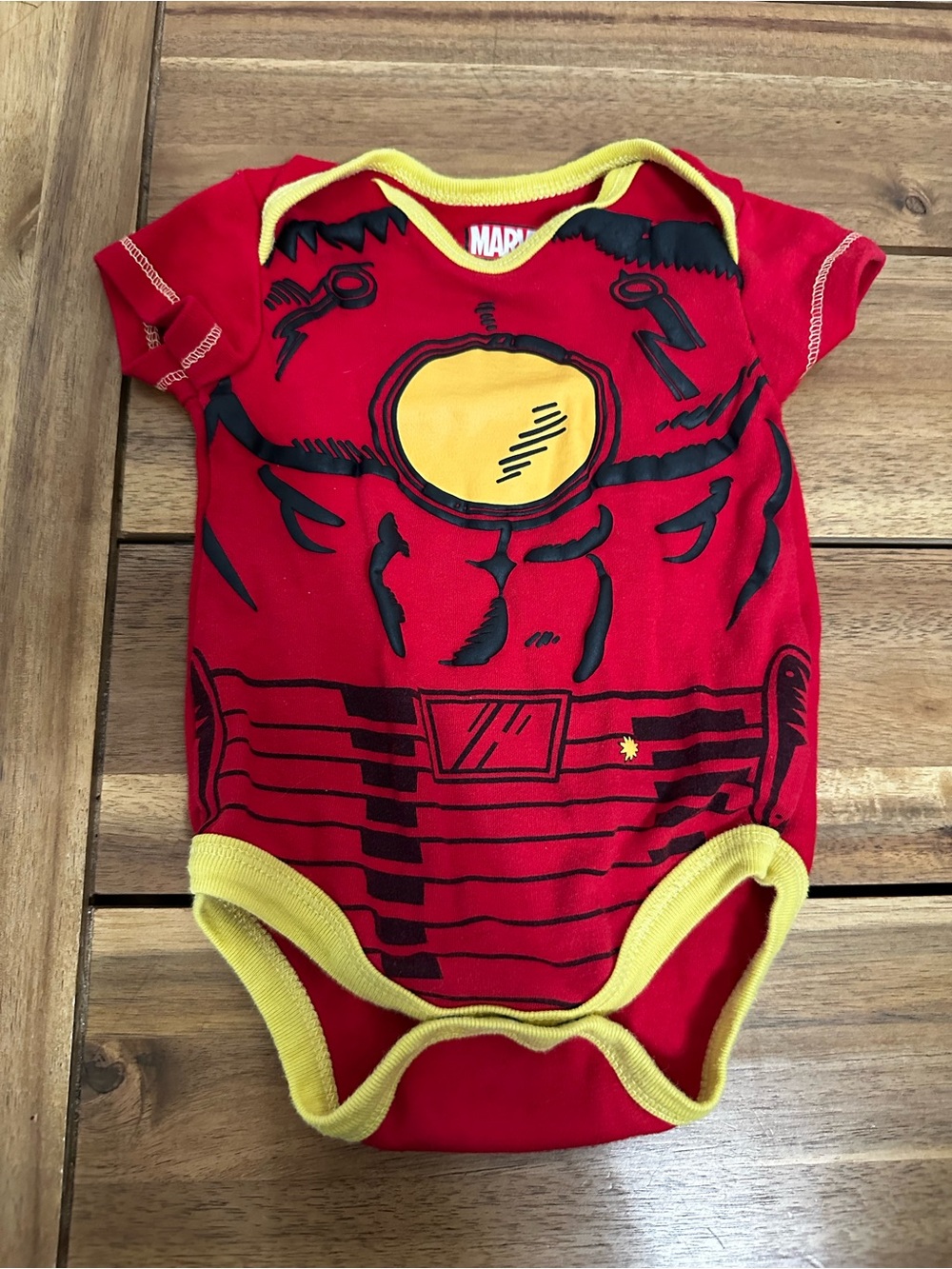 Marvel Ironman Baby Bodysuit size 3-6m